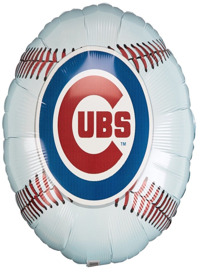 أناجرام بالونات حفلات متعددة الألوان من تصميم شركة أناجرام إنترناشونال إتش إكس، تحمل شعار فريق شيكاغو كابز. - Image 1