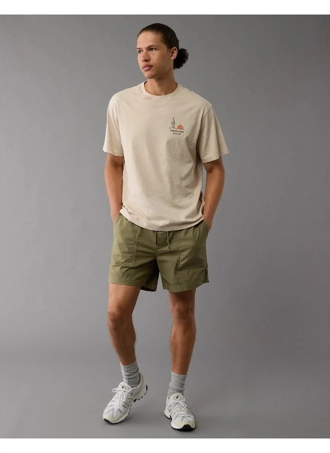 امريكان ايجل Logo Crew Neck T-Shirt