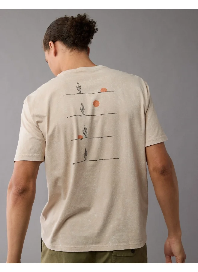 امريكان ايجل Logo Crew Neck T-Shirt