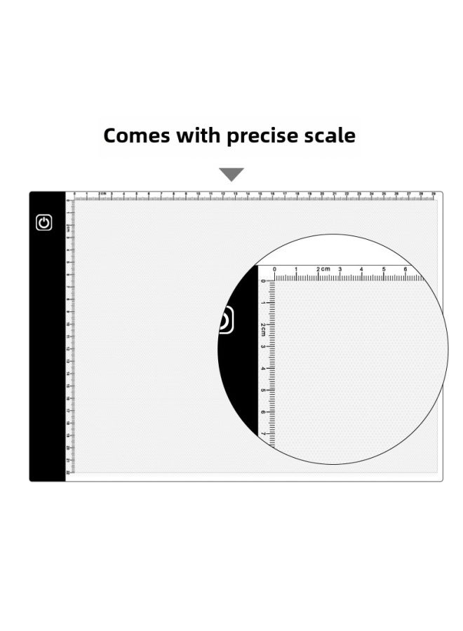 Spot A3a4 Copy Table Calligraphy Copy Table Luminous Plate Led Copy Table Manufacturers Hand Copy Newspaper Animation Transparent Plate - Image 1