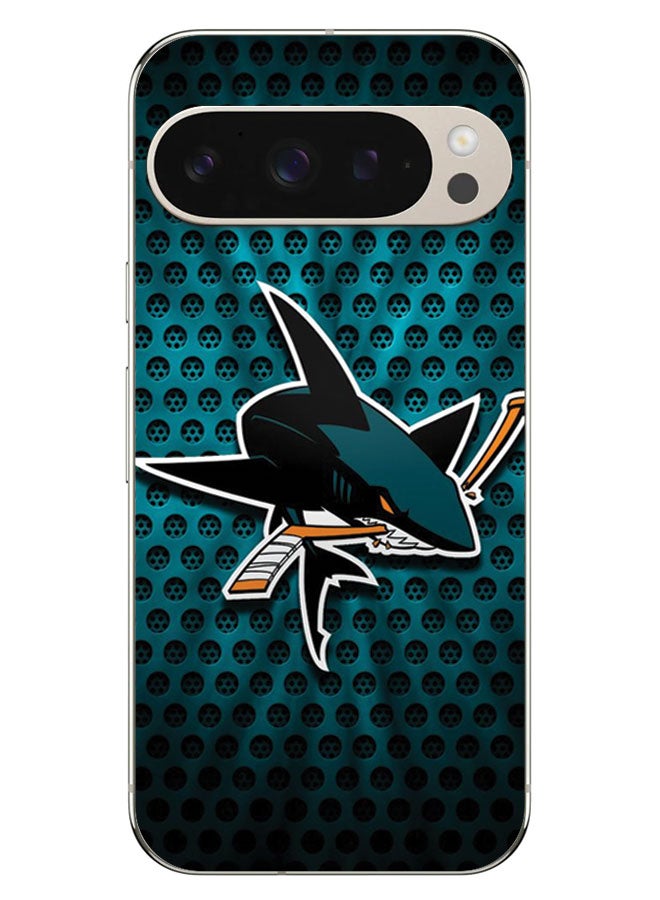 EYE CATCH Printed Protective Case Cover For Google Pixel 9 Pro  -  Shark - Image 1