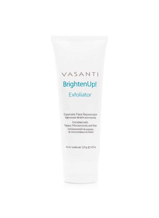 Vasanti - Vasanti Enzymatic Face Rejuvenator Exfoliating Face Wash By Vasanti Enriched With Papaya Microcrystals Aloe Vera Get Healthy Glowing Skin Original Size (120G) - Image 1