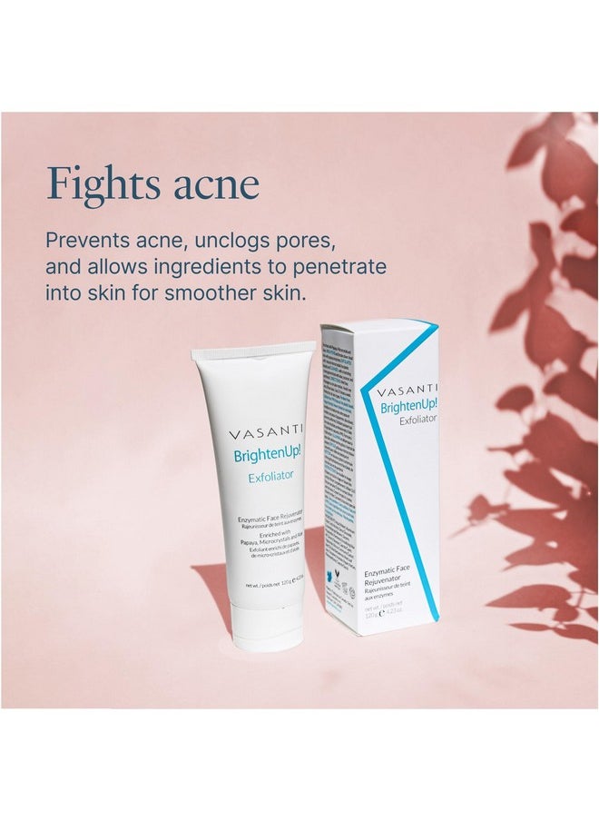 Vasanti - Vasanti Enzymatic Face Rejuvenator Exfoliating Face Wash By Vasanti Enriched With Papaya Microcrystals Aloe Vera Get Healthy Glowing Skin Original Size (120G) - Image 1