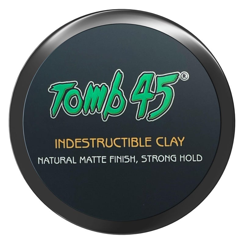 Tomb 45 Tomb45 Indestructible Hair Clay, High Strong Hold with Matte Finish Hair Styling Product - Image 1