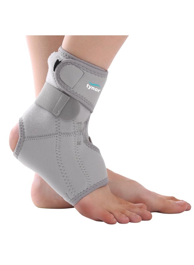 TYNOR Ankle Support (Neo), Grey, Universal Size, 1 Unit - Image 1