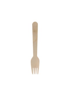 DANUBE HOME Danube Home Loretta 50-Piece Wooden Disposable Fork Set 16.5Cm Eco-Friendly And Durable Ideal For Parties Events Or Picnics Biodegradable Perfect For Outdoor Dining  - Image 5