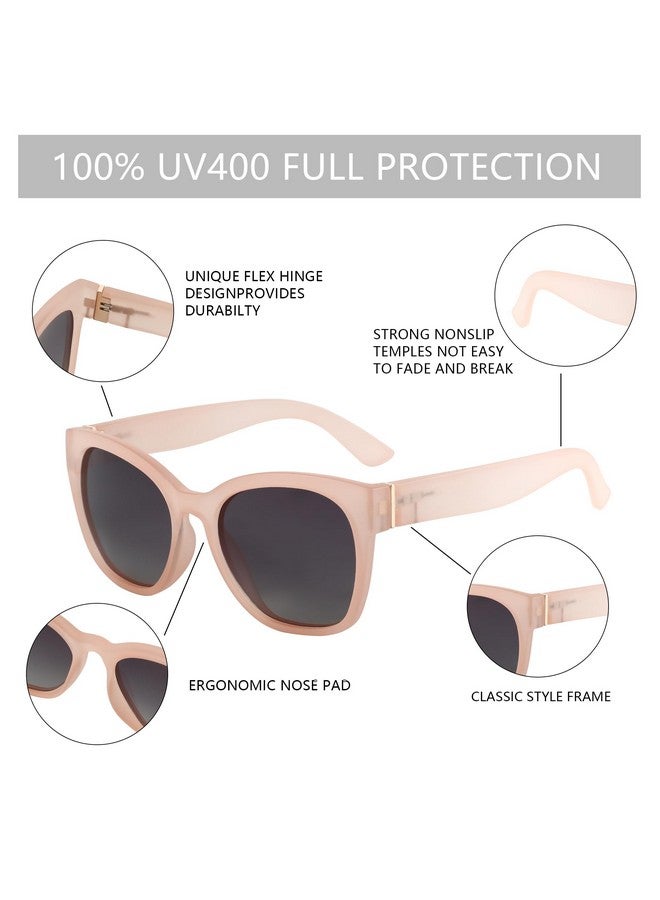 ZENOTTIC Cateye Polarized Sunglasses For Women Oversized Sun Glasses Uv400 Protection Retro Shades Designer Style For Driving - Image 5
