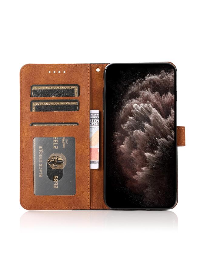 S-TOP Case For Samsung Galaxy A32 5G Dual-color Stitching Leather Phone Case - Image 4