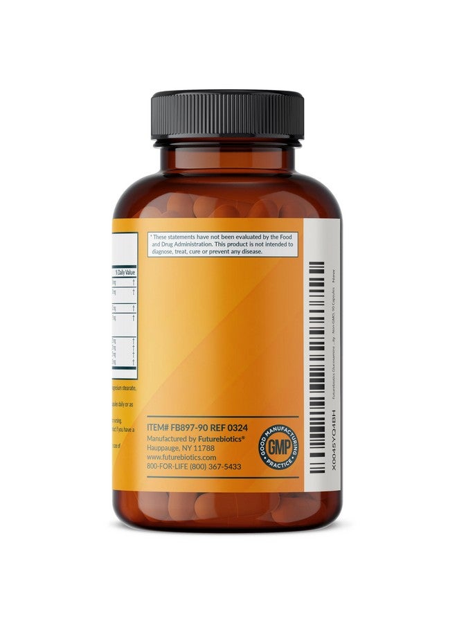فيوتشر بايوتكس تركيبة Futurebiotics Glucosamine Chondroitin Turmeric & MSM المتقدمة للمفاصل، تدعم صحة المفاصل والقدرة على الحركة - خالية من الكائنات المعدلة وراثيًا، 90 كبسولة - Image 5