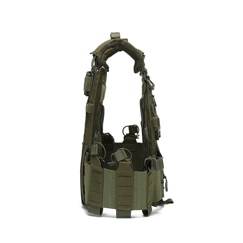 Waterproof Oxford MOLLE Tactical Vest with Quick-Release Buckles for Men and Women - Image 3