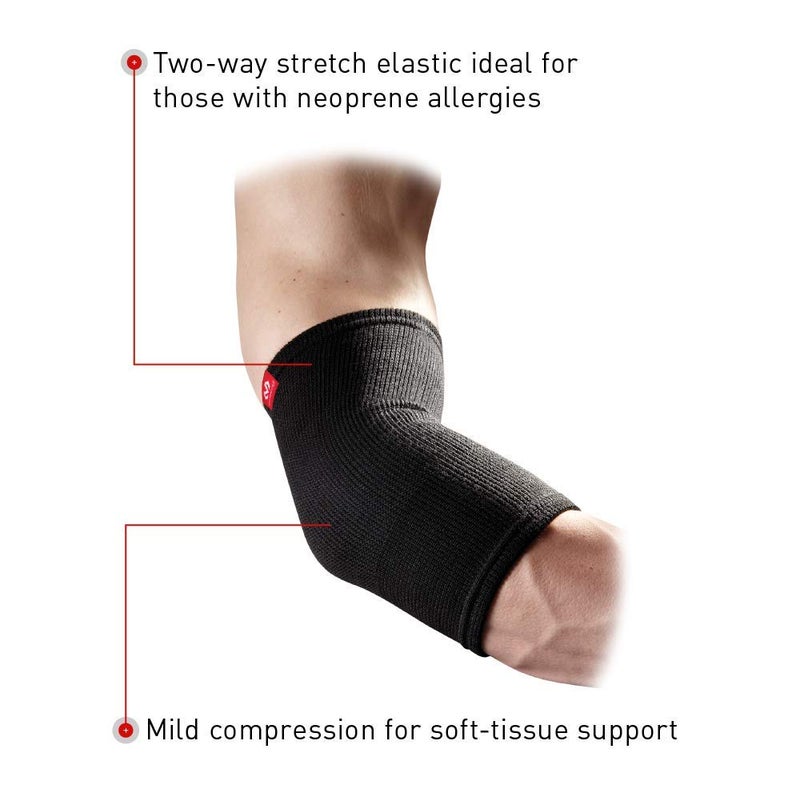 McDavid 512 Elastic Elbow Support, Medium , Black - Image 2