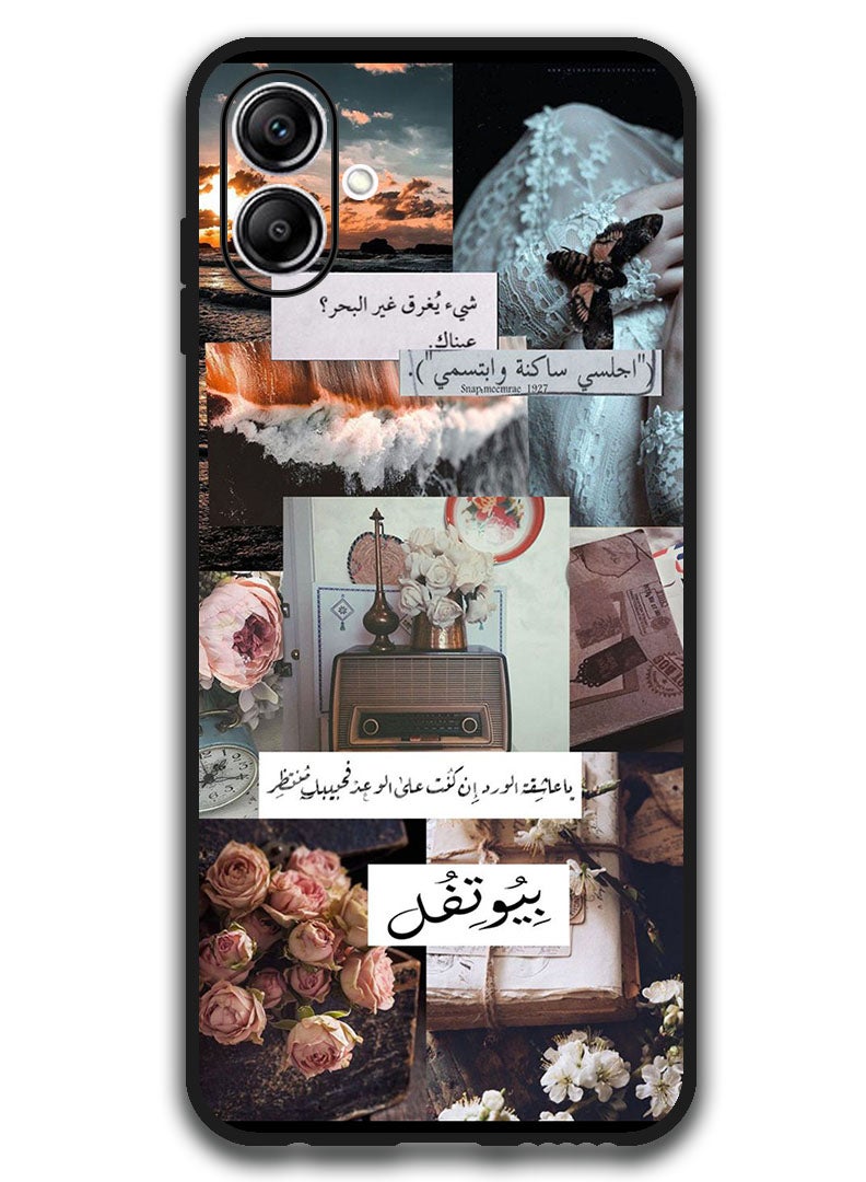 Theodor Protective Case Anti Scratch Shock Proof Bumper Cover For Samsung Galaxy A06 Arabic Design (139) - Image 1