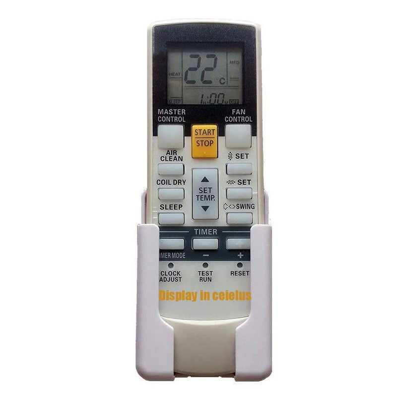 Replacement for Fujitsu Air Conditioner Remote Control ArRah2u ArRah1u ArRae2u ArRae1u ArRy3 ArRy4 ArRy5 ArRy6 ArRy7 ArRy10 ArRy11 ArRy12 ArRy14 ArRy15 ArRy16 ArRy17 ArRy19 ARRAH2E
