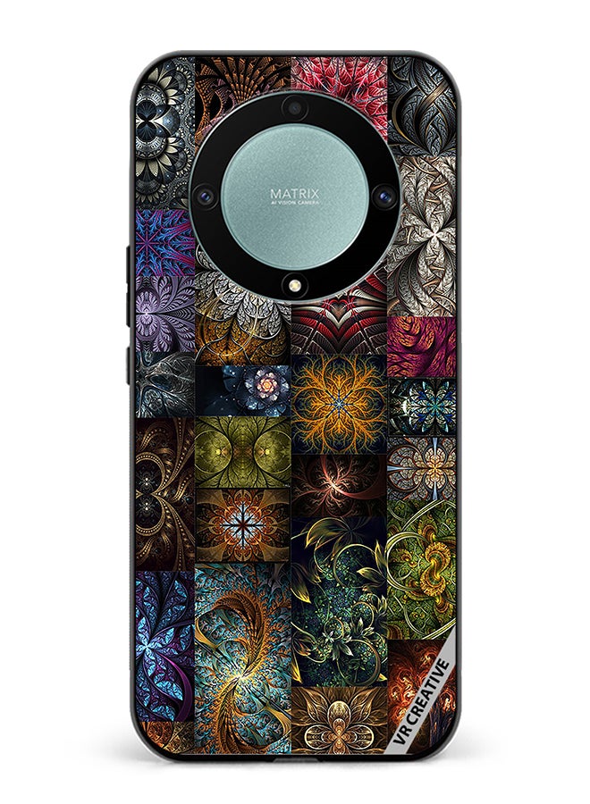 VR CREATIVE Protective Case Cover For Honor X9b 30 Mind Blowing Pieces Of Algorithmic Fractal Art Design Multicolour - Image 1
