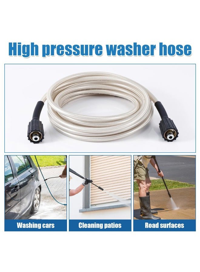 PEUTIER Pressure Washer Hose for Ryobi High Pressure Washer, Power Washer Hose Replacement Electric Pressure Washer Hose for Models RY14122 RY141900 Power Washer Parts for Ryobi - Image 4