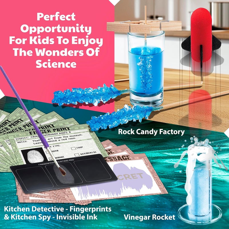 4M KidzLabs Kitchen Science Kit – 6 Fun Experiments for Kids Ages 8+ - Image 4