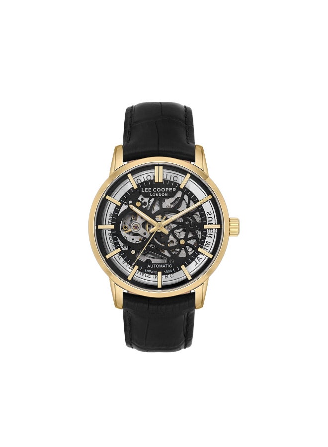 Lee Cooper Men's Leather Automatic  Watch LC08035.161 - 44 mm  - Image 1
