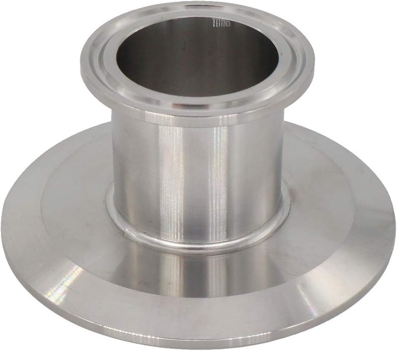 CRBrewBeer Tri-Clamp Reducer 1.5" x 3" Tri-Clamp End Cap SS304 Tri-Clover Flat Reducer - Image 1