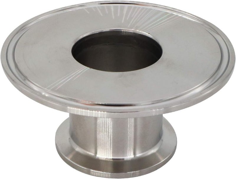 CRBrewBeer Tri-Clamp Reducer 1.5" x 3" Tri-Clamp End Cap SS304 Tri-Clover Flat Reducer - Image 3