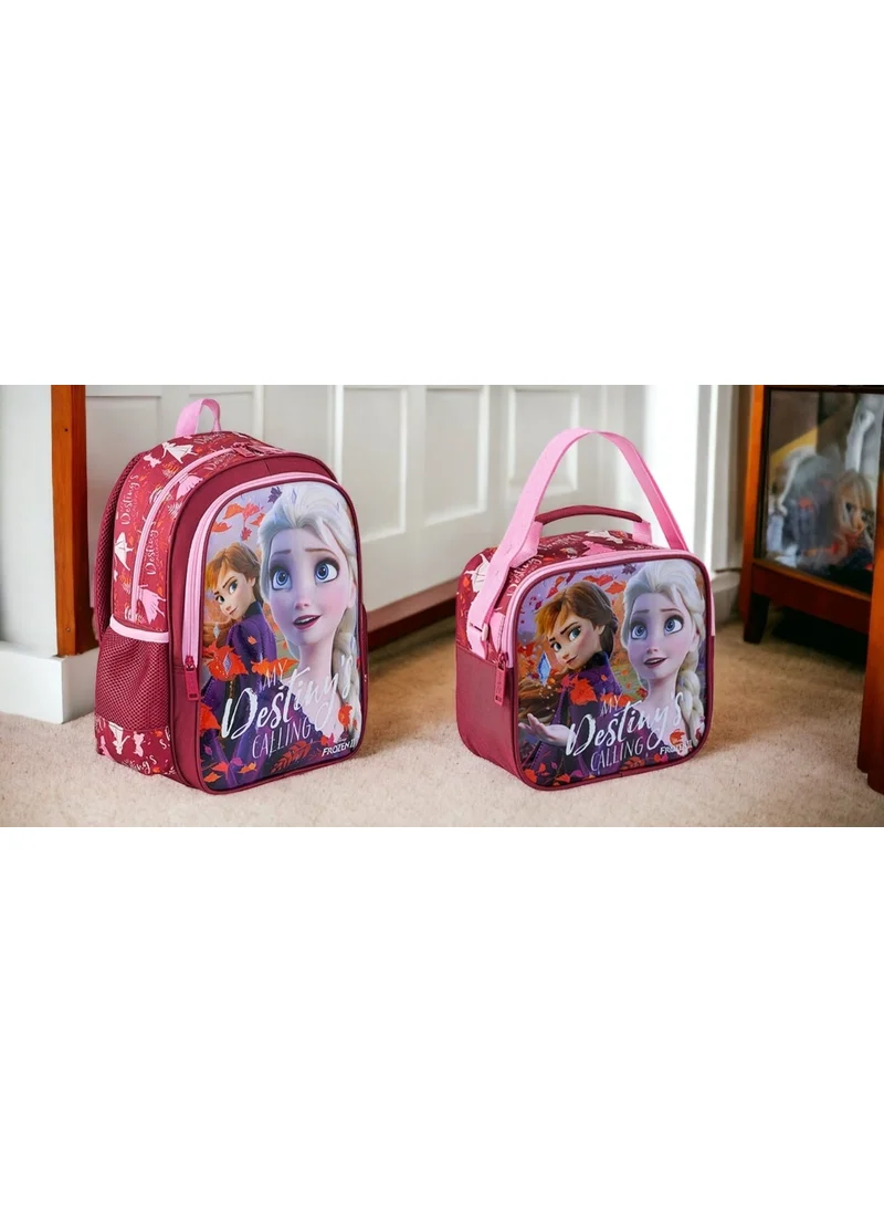 Frocx Frozen Primary School Bag Hawk My Destiny, Lunch Box and Pencil Box