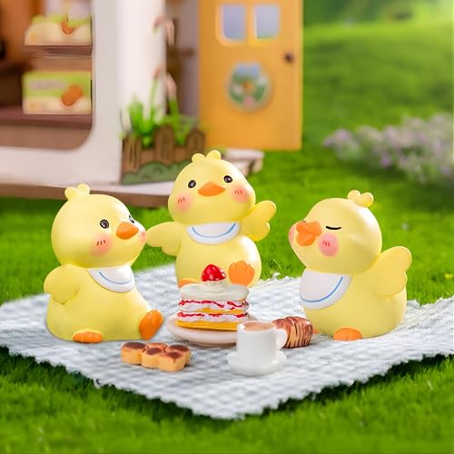 CraftVatika Duck Animal Figurines Showpiece | Duck Miniature Set Decoration Gifts for Home Decor, Car Dashboard Animals Figurine | Living Room, Office, Table - Image 5