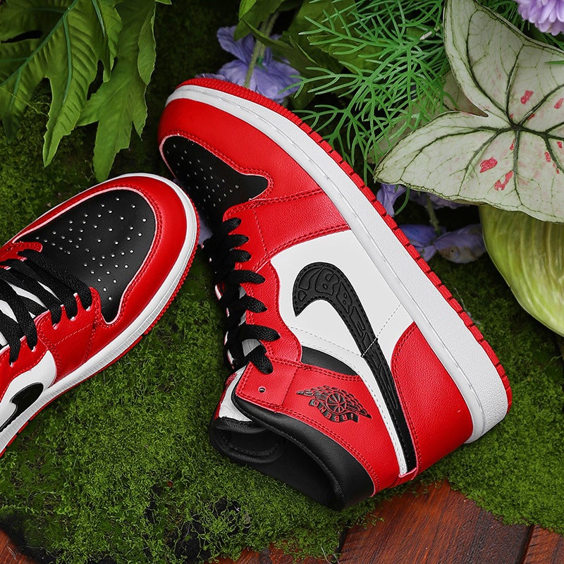2026 New Pure Original Low-Top Aj1 Series Men'S Shoes Middle-Top Black And Red Women'S Sneaker High-Top Nai Guan Putian - Image 2