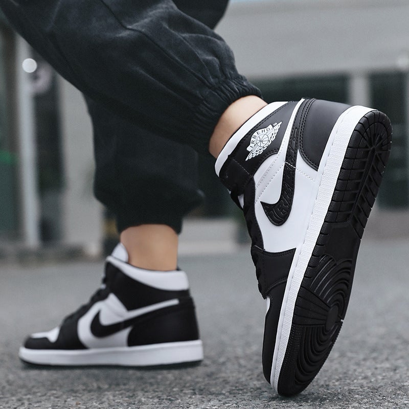 2026 New Pure Original Low-Top Aj1 Series Men'S Shoes Middle-Top Black And Red Women'S Sneaker High-Top Nai Guan Putian - Image 4