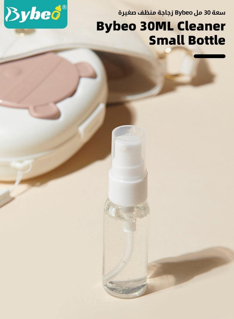 مجموعة تنظيف زجاجات الأطفال 6 في 1، مجموعة فرش تنظيف زجاجات السفر للأطفال تحتوي على فرشاة زجاجة من السيليكون × فرشاة حلمة × زجاجة موزعة × فرشاة شفاط × رف تجفيف × صندوق تخزين.