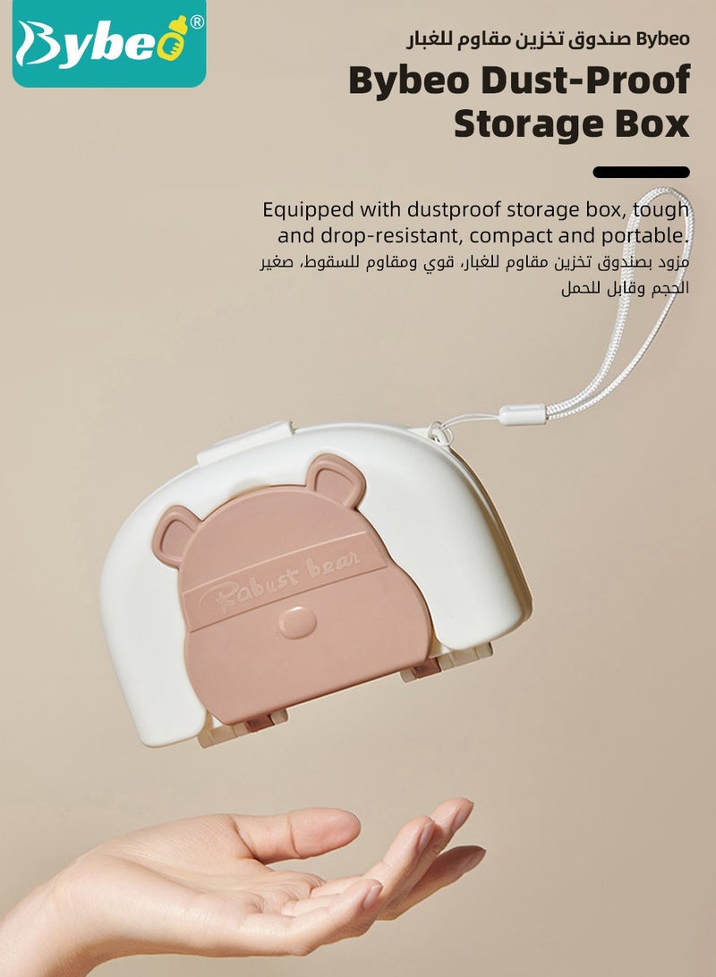 مجموعة تنظيف زجاجات الأطفال 6 في 1، مجموعة فرش تنظيف زجاجات السفر للأطفال تحتوي على فرشاة زجاجة من السيليكون × فرشاة حلمة × زجاجة موزعة × فرشاة شفاط × رف تجفيف × صندوق تخزين.