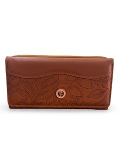 Vbranda Elegant wallet with a soft rectangular design, combining elegance and simplicity WAL-5-HAVAN  - Image 1