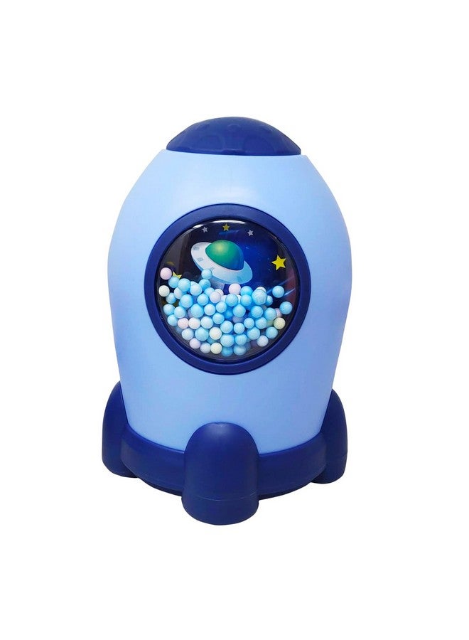 Parteet Space Shape Gullak Money Bank With Number Code Lock|Secure Piggy Bank For Kids & Adults|Unique Coin Savings Box|Ideal Gift With Password Protection,Coin Box For Kids (Assorted Colour) - Modern - Image 1