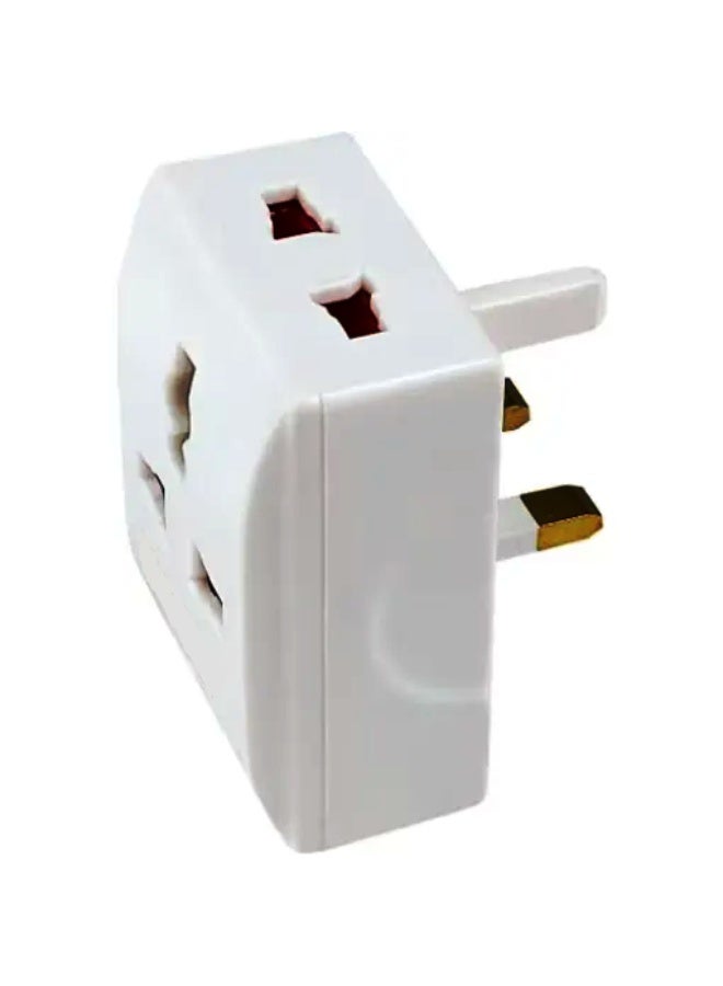 مودي محول طاقة ثلاثي الاتجاهات، قابس مربع، 13 أمبير، MD-HWA5004P - Image 2