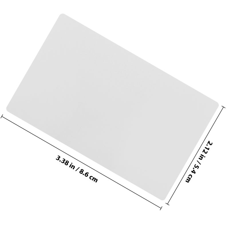 100pcs Engraved Business Cards Aluminum Name Cards Customer Engraving Business Cards - Image 2