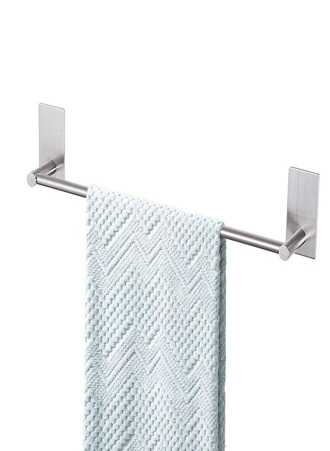 Songtec Bathroom Towel Bar 16-inch, No Drill Stick On Towel Rack, Easy Install with Self-Adhesive, Premium SUS304 Stainless Steel - Brushed Nickle - Image 1