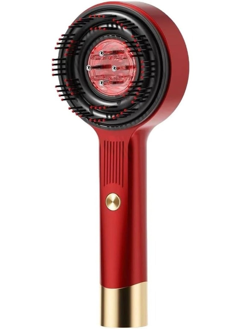 2-in-1 Electric Hair Oil Applicator & Scalp Massager Brush, Hair Growth Oil Applicator with Magnetic Essential Oil Compartment, IPX7 Waterproof Scalp Treatment Massage Brush - Image 1