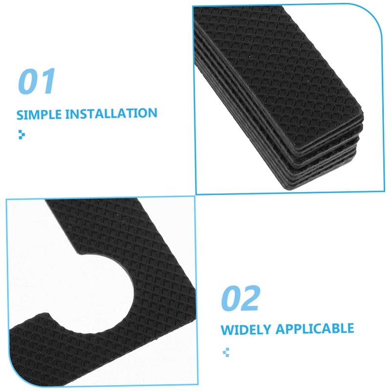 10Pcs Plastic Hinge Clips For Shower Glass Door Panel Installation Scratch Resistant Design - Image 4