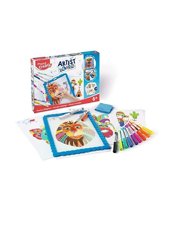 Maped Creativ Artist Board Erasable Drawings - Image 2