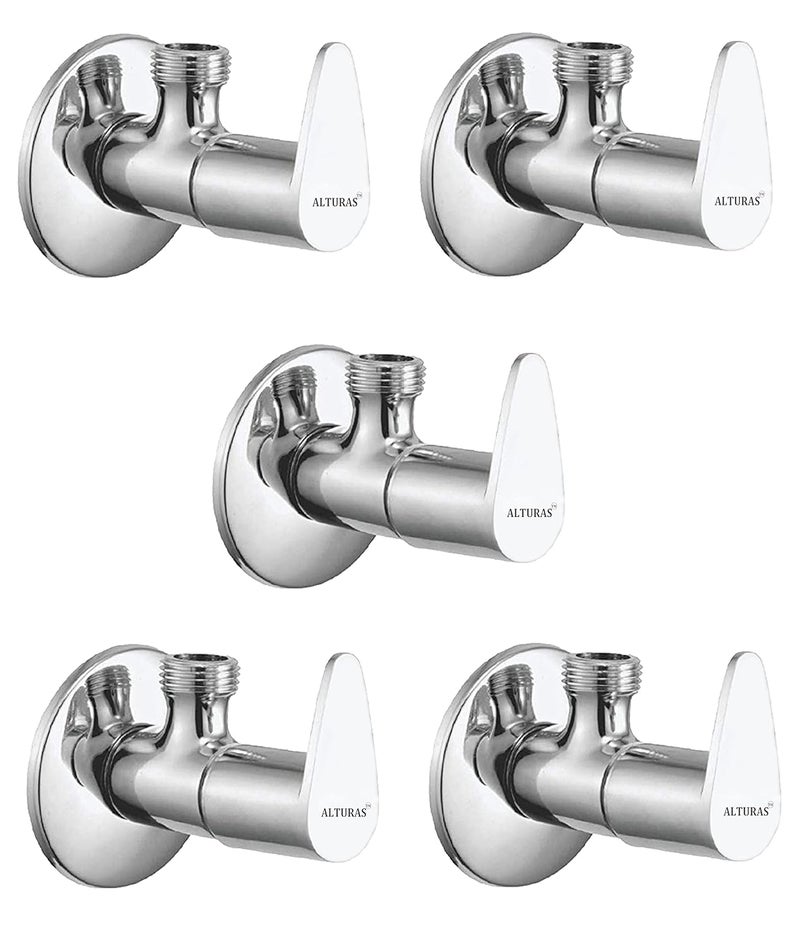 ALTURAS Alturas stainless steel Jazz Angle valve Chrome Plated_set of 5  - Image 1