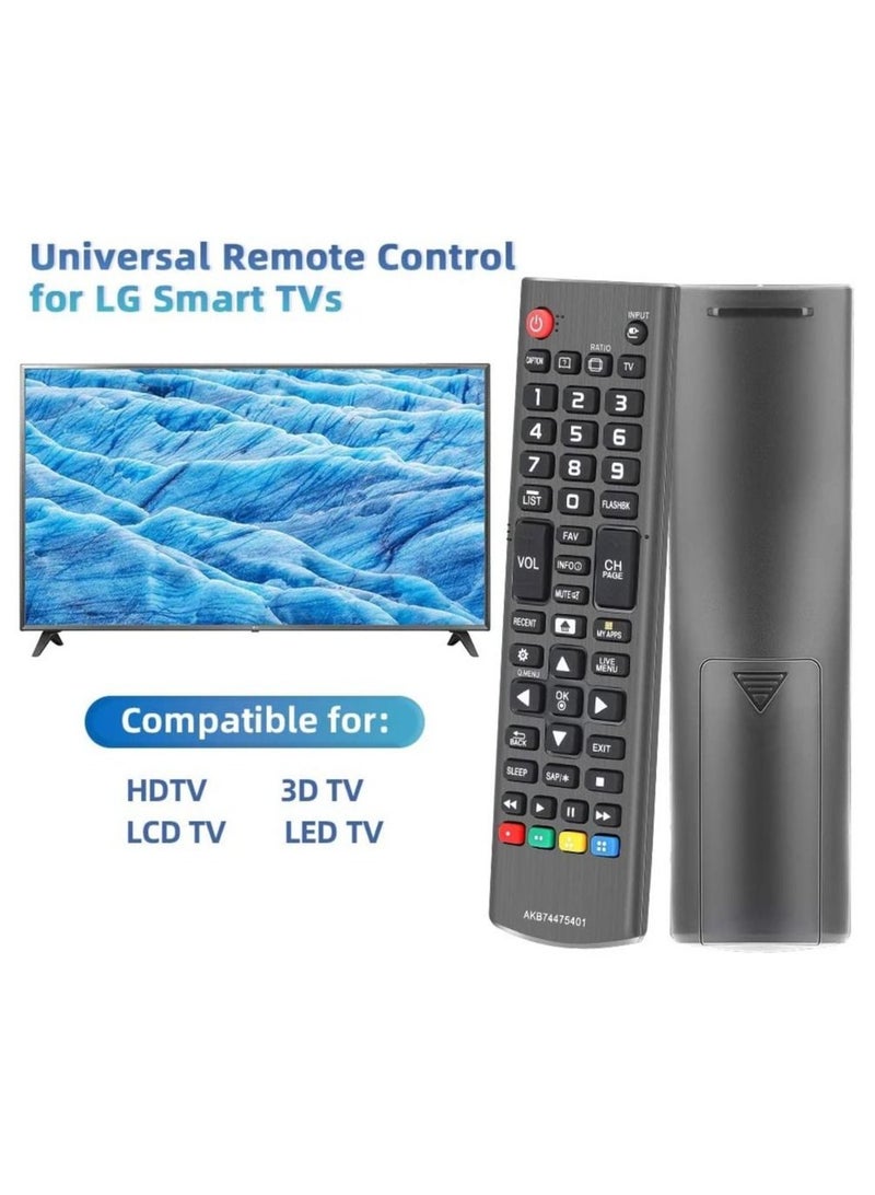AKB74475401 Remote Control Compatible Replacement for LG TV 43LF5900 43UF6400 43UF6430 43UF6800 43UF6900 - Image 3