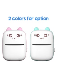 ELTRAZONE Portable Mini Pocket Printer BT Thermal Printer with Thermal Printing Paper USB Cable for Note Photo Web Document Printing  - Image 2