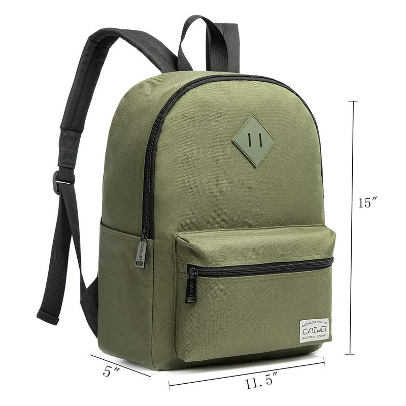 CAIWEI US Army Camo Children's backpack (Army green) - Image 3