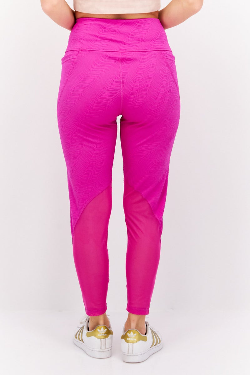 PUMA Women Sportswear Fit Training Tights, Purple - Image 2