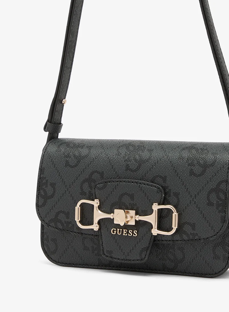 Guess  Janie Logo Convertible Flap Over Crossbody Bag for Women | Best Price UAE