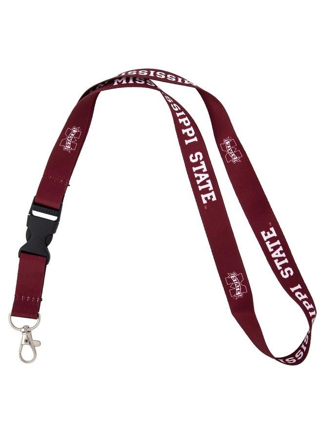 ديزرت كاكتوس سلسلة مفاتيح جامعة ولاية ميسيسيبي مع مشبك قابل للفصل وشعار جامعة ولاية ميسيسيبي ... - Image 1