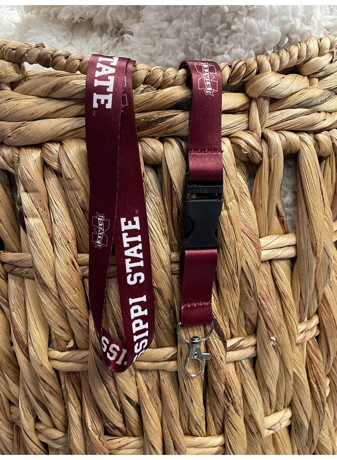 ديزرت كاكتوس سلسلة مفاتيح جامعة ولاية ميسيسيبي مع مشبك قابل للفصل وشعار جامعة ولاية ميسيسيبي ... - Image 5