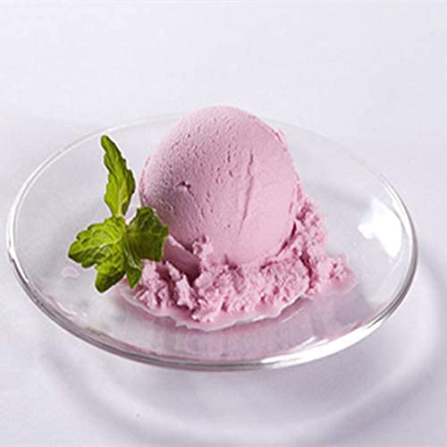 Lexiwells Lexiwells Glass Saucer Set of 12 Plate for Tea Ice CreamClear Transparent  - Image 2