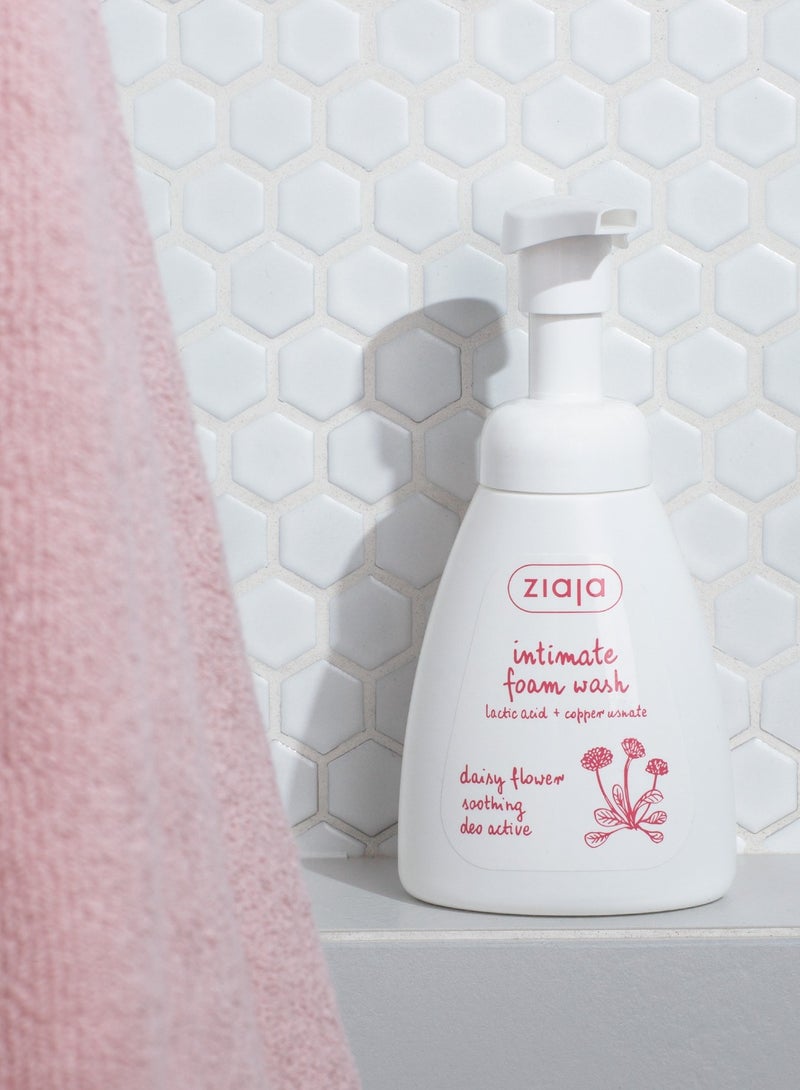 Ziaja Intimate Foam Wash Daisy Flower Soothing