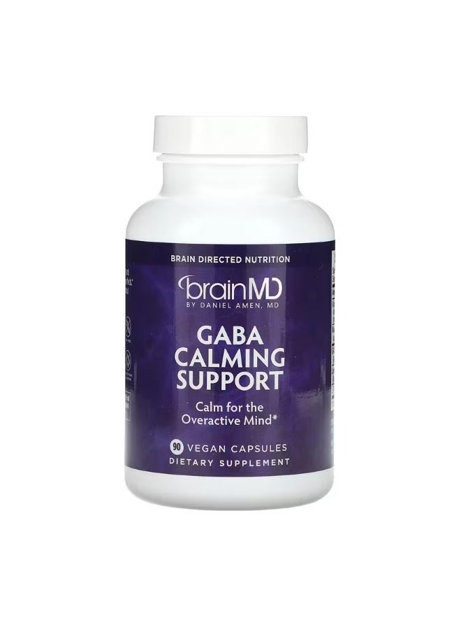 BRAINMD Gaba Calming Support 90 Vegan Capsules - Image 1