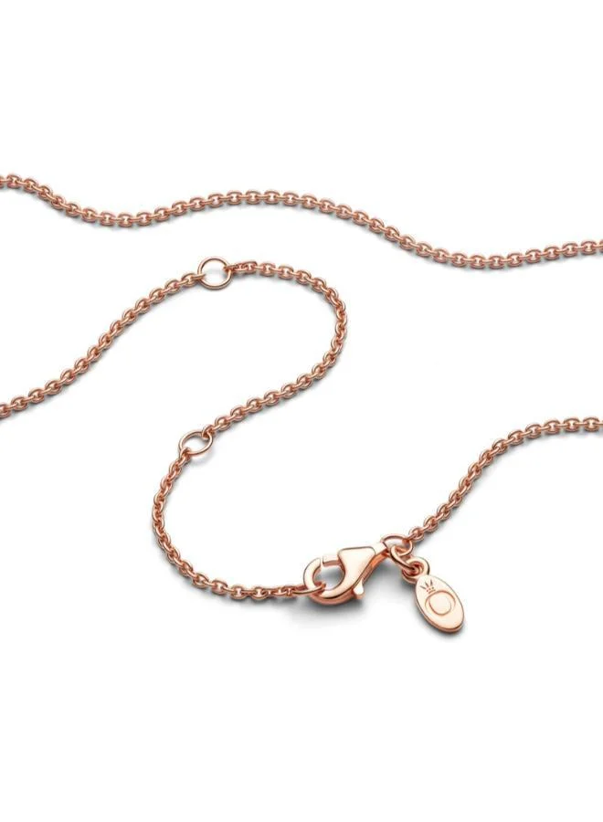 PANDORA Necklace in 14k rose gold-plated