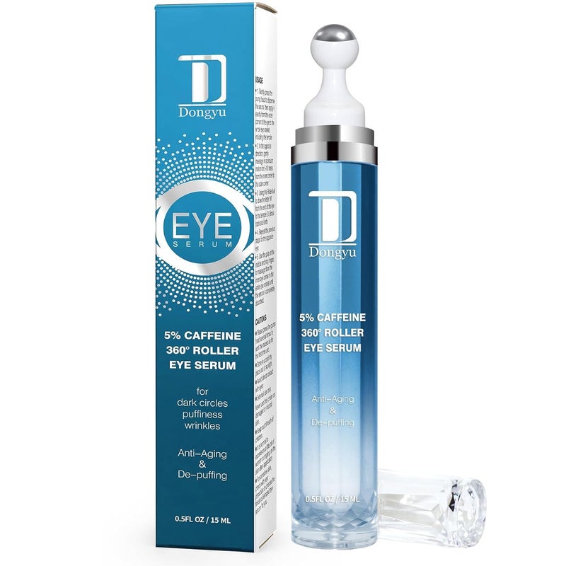 Caffeine Eye Cream for Dark Circles Under Eye Cream Morning Skincare  Daily Eye Serum for Eyelids Puffiness Formula Upgraded